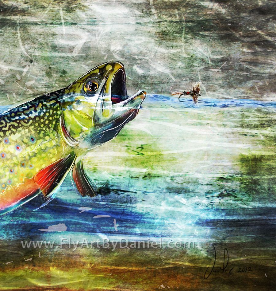 Fly Fishing Artwork (new works at end of post) - Page 2 - The Classic